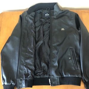 emporio & co leather jacket vintage
